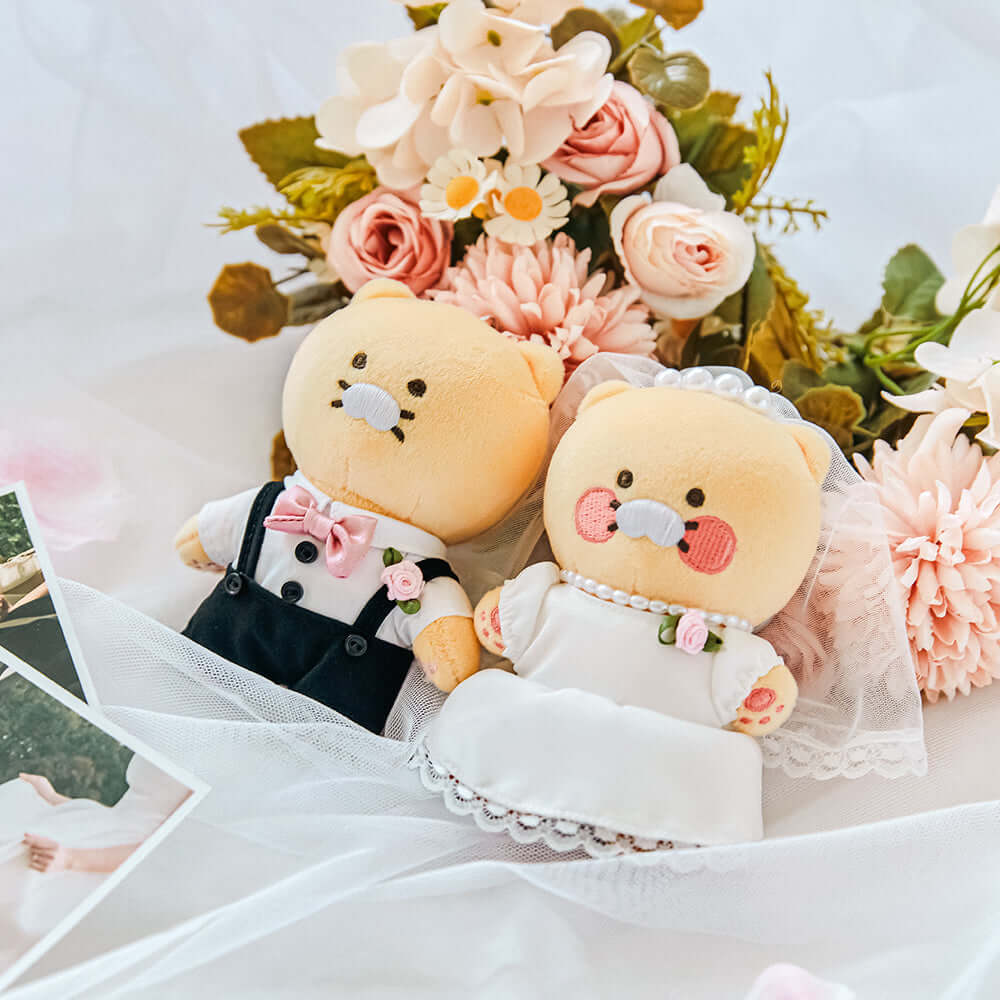 Set Peluche Porte-cles Chunsik - Kakao Friends