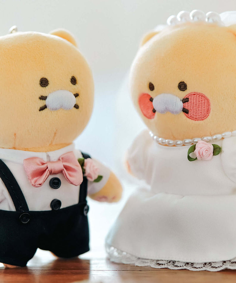 Set Peluche Porte-cles Chunsik - Kakao Friends