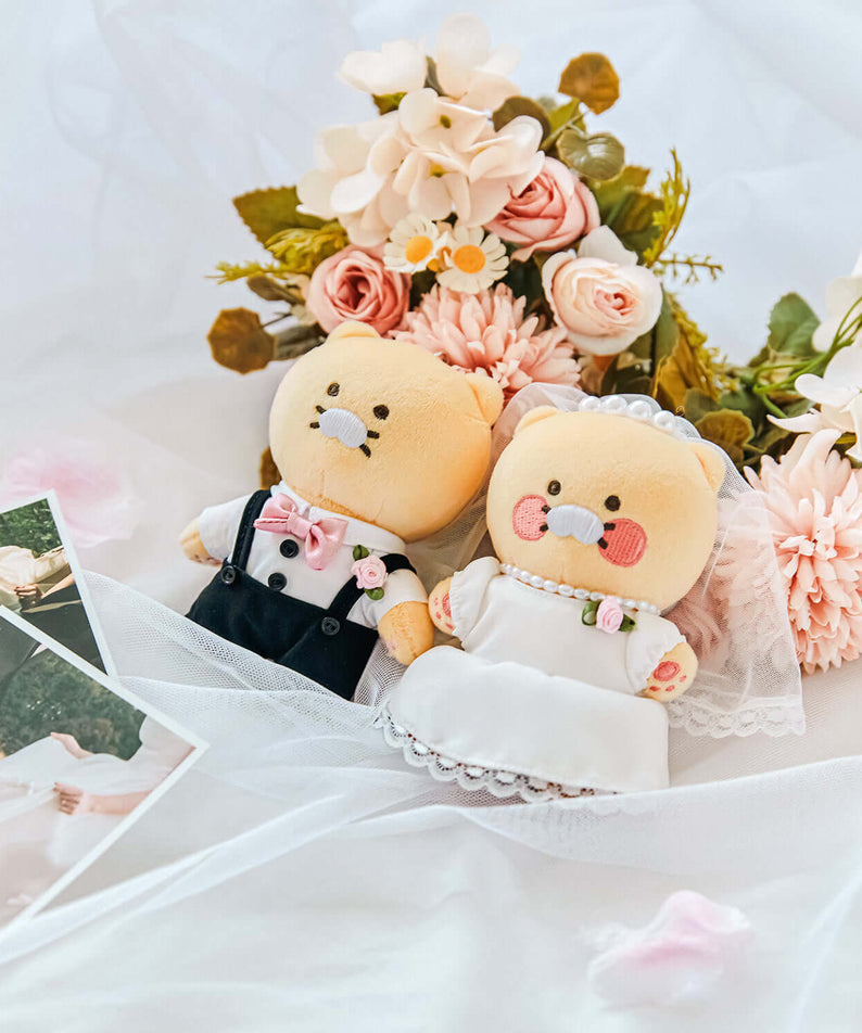 Set Peluche Porte-cles Chunsik - Kakao Friends