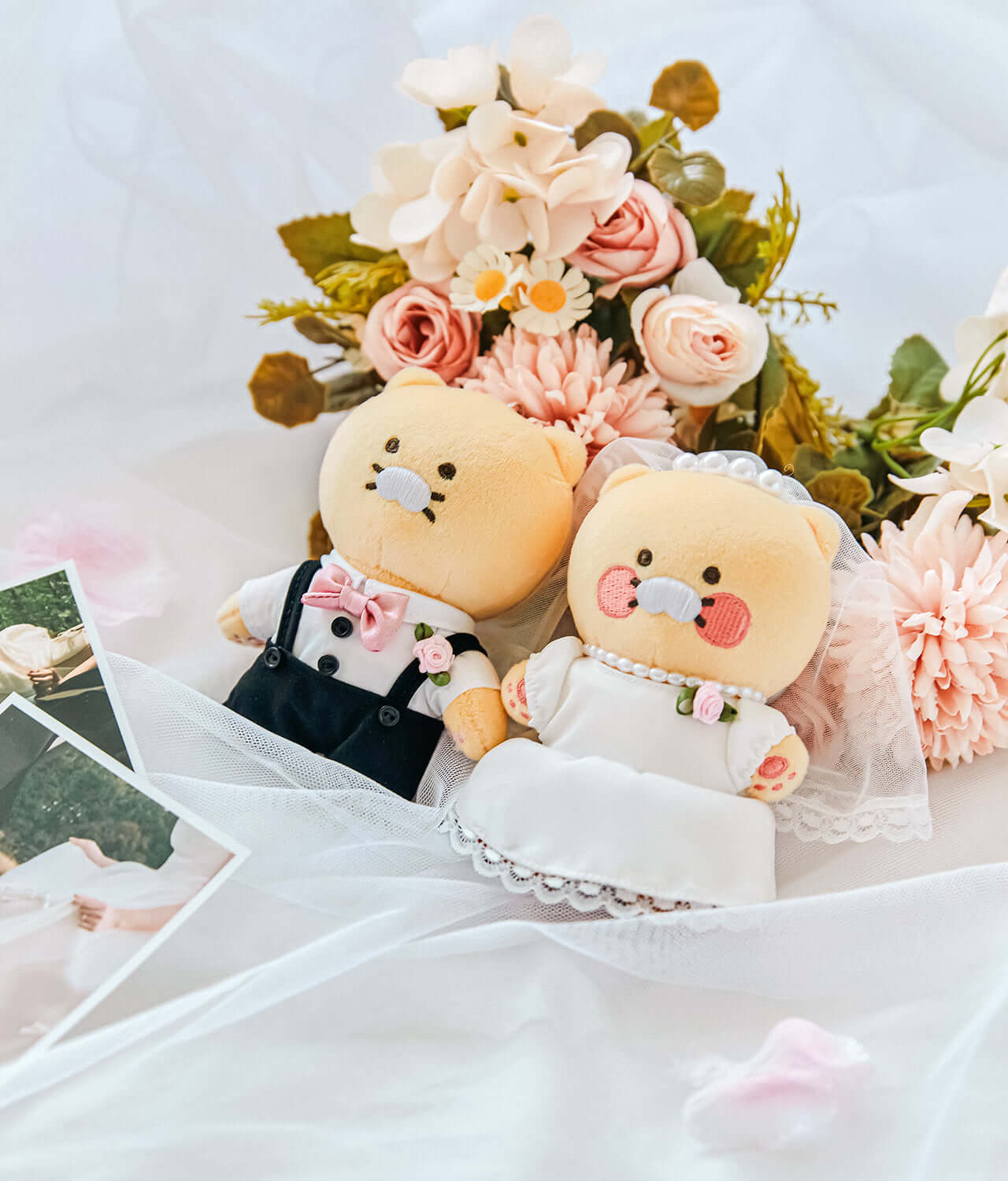 Set Peluche Porte-cles Chunsik - Kakao Friends