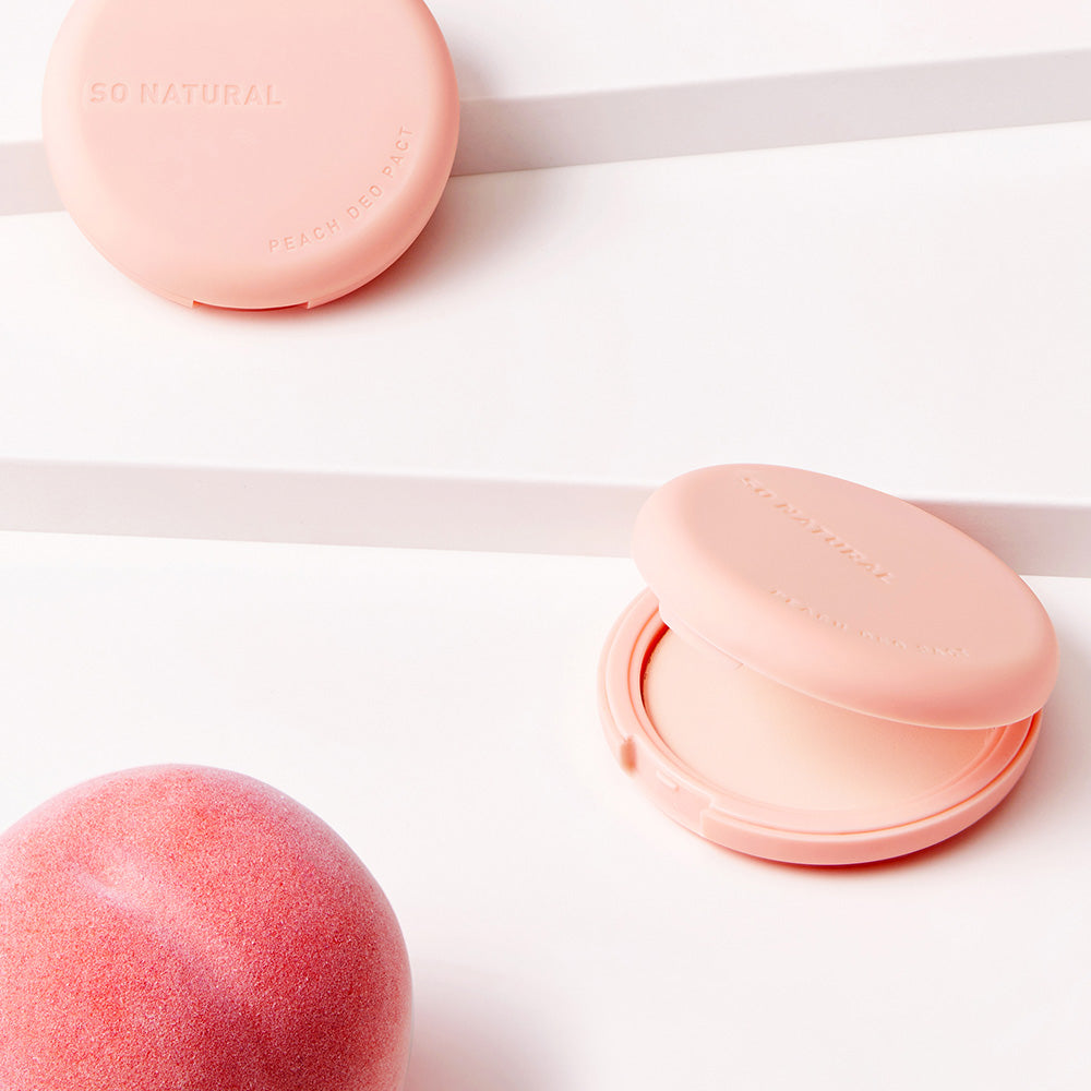SO NATURAL Peach Deo Underarm Pact 10g