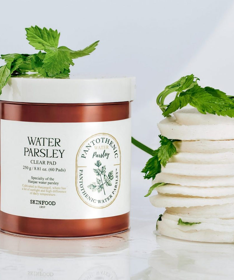 SKINFOOD Pantothenic Water Parsley Clear Pad 60 pads