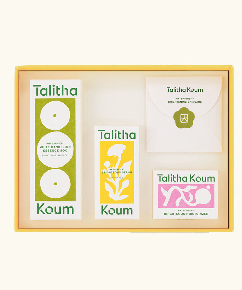 TALITHA KOUM HM+ Barrier Brightening Skincare Set (Cream, Serum & Essence)