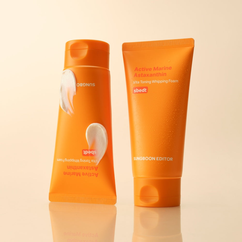 SUNGBOON EDITOR Marine Astaxanthin Mousse nettoyante 120ml