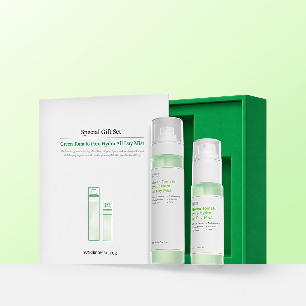SUNGBOON EDITOR Green Tomato Pore Brume visage 120ml