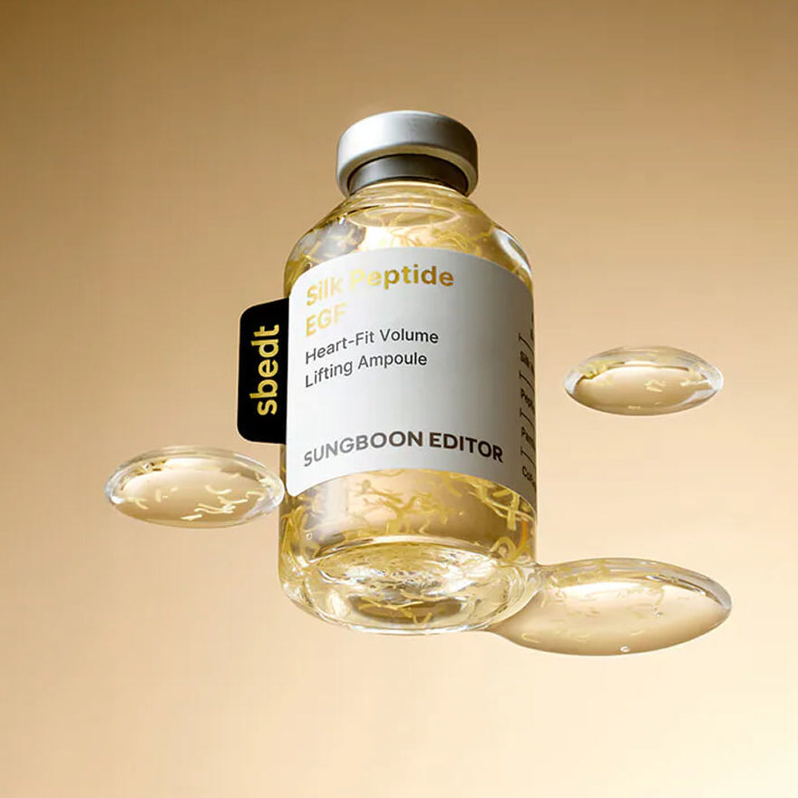SUNGBOON EDITOR Silk Peptide EGF Heart-Fit Volume Lifting Ampoule 40ml