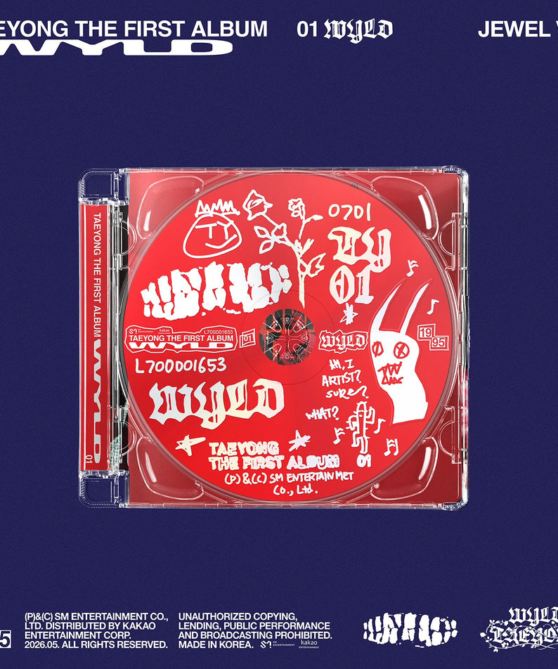 TAEYANG - 1st Full Album [WYLD] (Jewel Case Ver.) - Album Kpop Ma Petite Corée