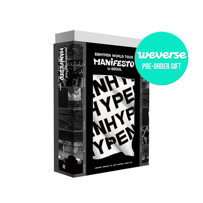 DVD ENHYPEN MANIFESTO World Tour