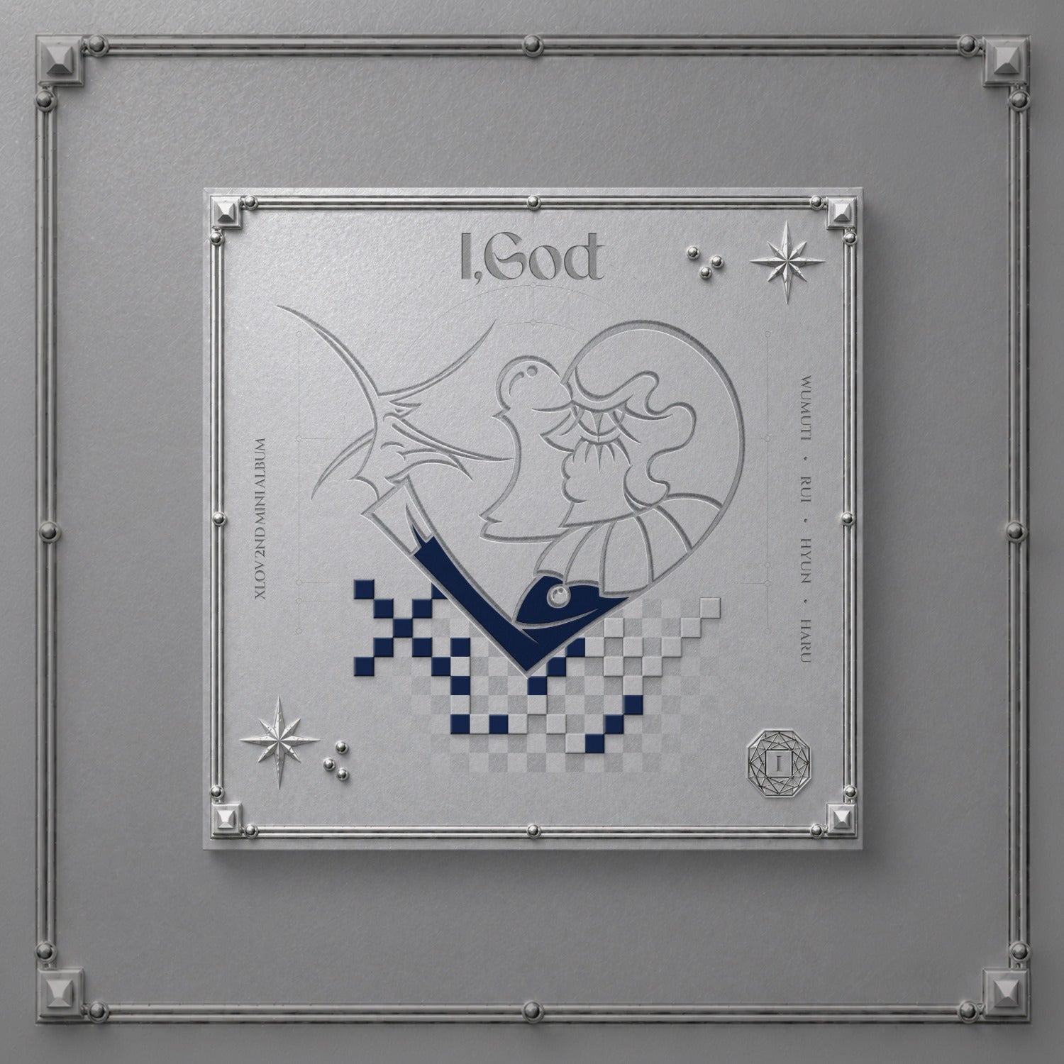 XLOV - 2ND MINI ALBUM [I,God] (I VER.) - Album Kpop Ma Petite Corée