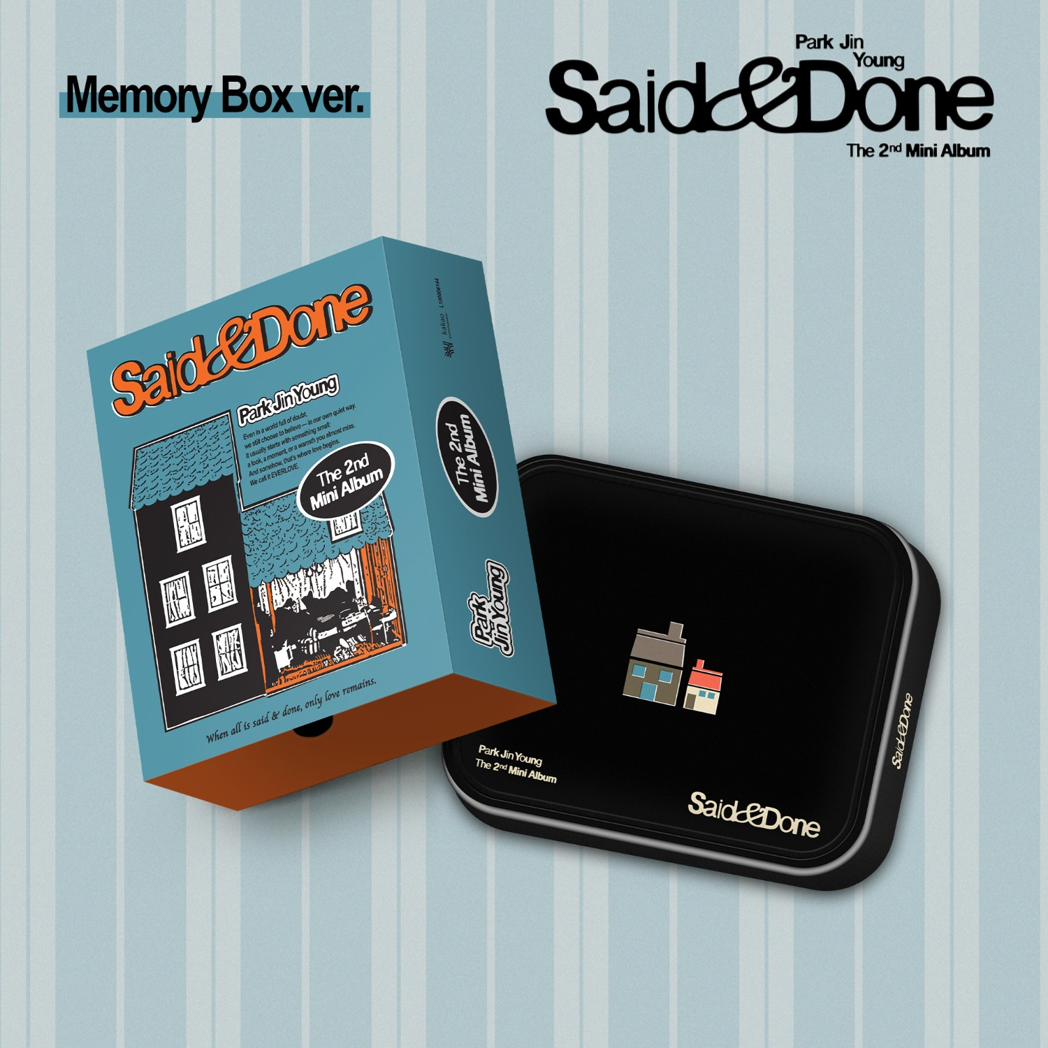 PARK JINYOUNG - 2nd Mini Album [Said & Done] (Memory Box ver.) - Album Kpop Ma Petite Corée