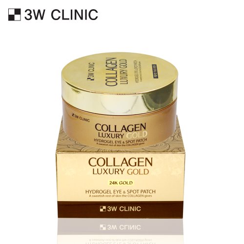 3W CLINIC Collagen Luxury Gold Hydrogel Eye & Spot Patch 90g