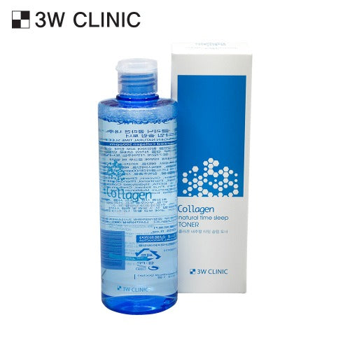 3W CLINIC Natural Time Sleep Toner 300ml disponible sur Ma petite Coree, ton Eshop 100% K-beauty en direct de Seoul