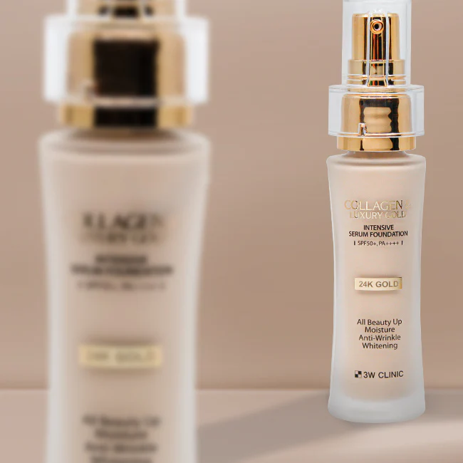 3W CLINIC Collagen & Luxury Gold Intensive Serum Foundation 40g