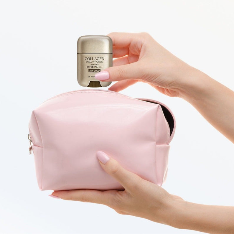 3W CLINIC Collagen & Luxury Gold Sun Stick 18g