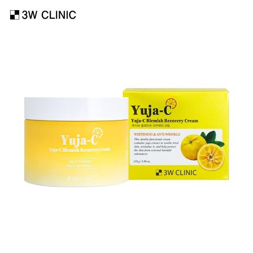 3W CLINIC Yuja Seed Blemish Recovery Cream 110g