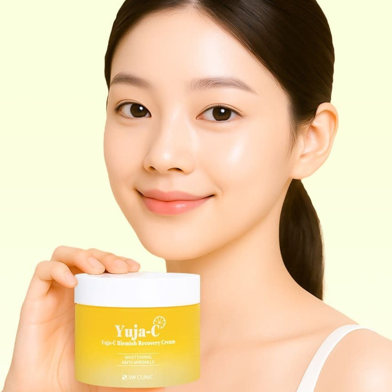 3W CLINIC Yuja Seed Blemish Recovery Cream 110g