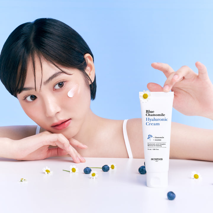 SKINFOOD Blue Chamomile Hyaluronic Cream 70ml