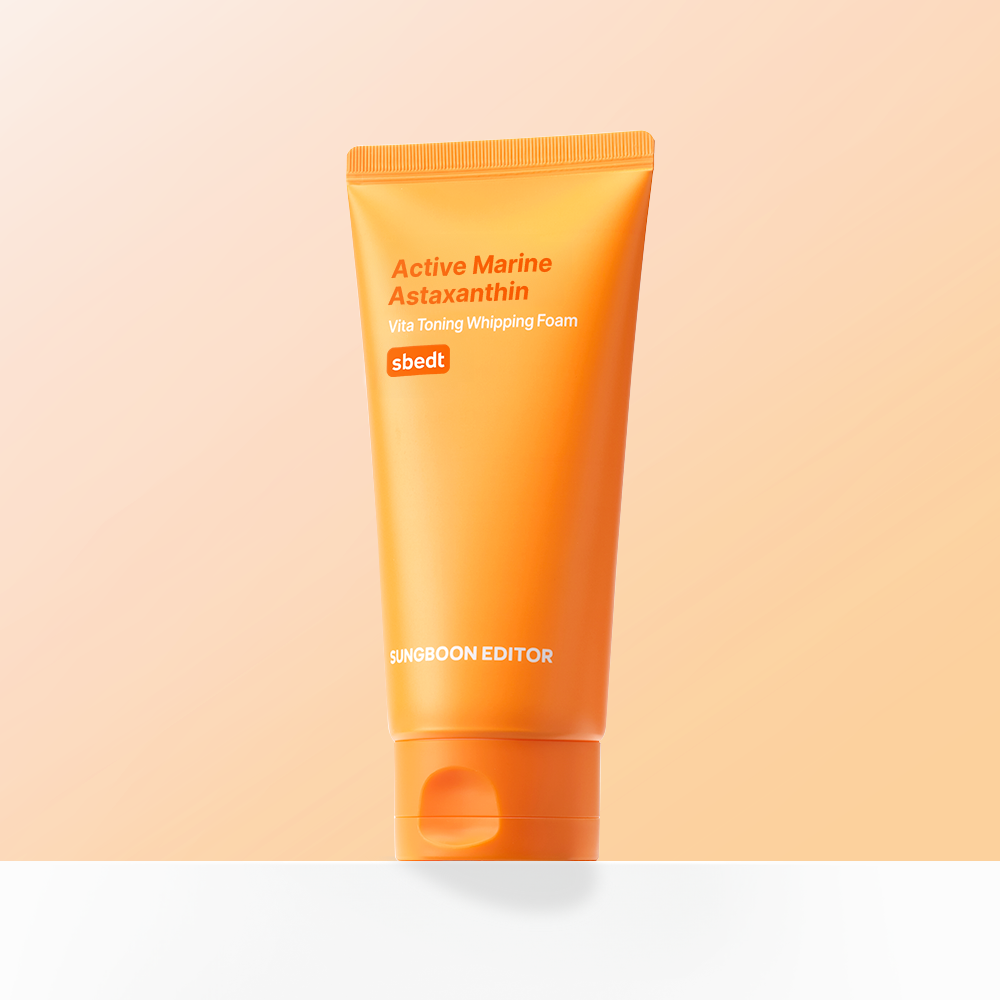 SUNGBOON EDITOR Marine Astaxanthin Mousse nettoyante 120ml