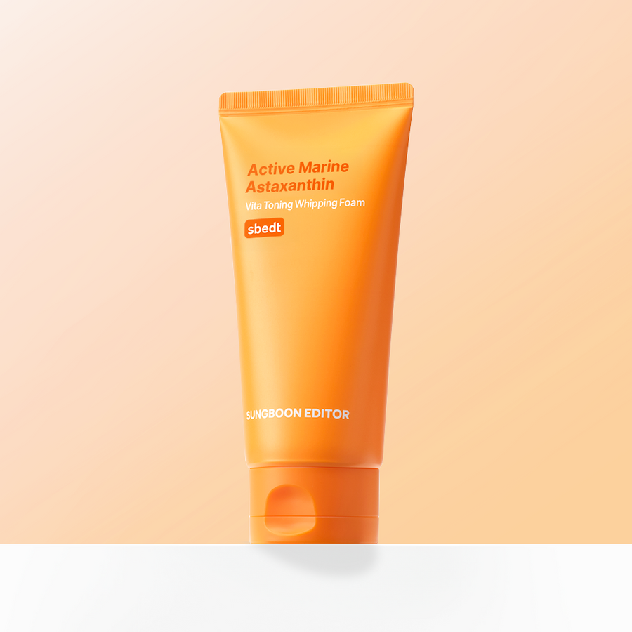 SUNGBOON EDITOR Marine Astaxanthin Mousse nettoyante 120ml