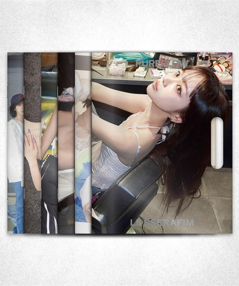 LE SSERAFIM - 2nd Studio Album ‘PUREFLOW’ pt.1 (COMPACT ver.)(Random 1 of 6) - Album Kpop Ma Petite Corée