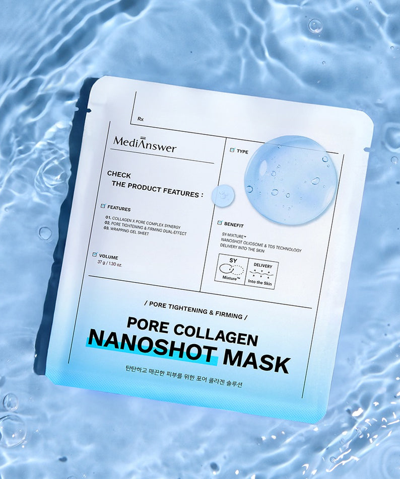 MEDIANSWER Pore Collagen Mask 5p