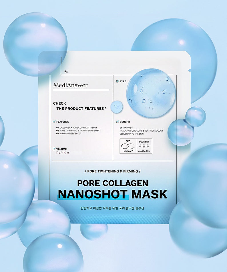 MEDIANSWER Pore Collagen Mask 5p