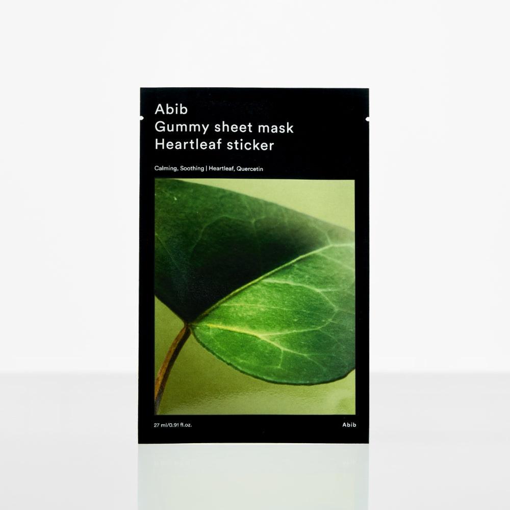 ABIB Gummy Sheet Mask Heartleaf Sticker