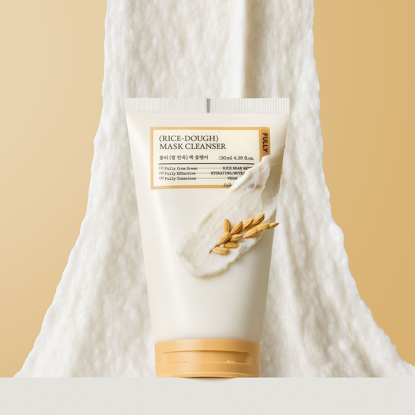 FULLY  Rice Dough Pack Cleanser 130ml