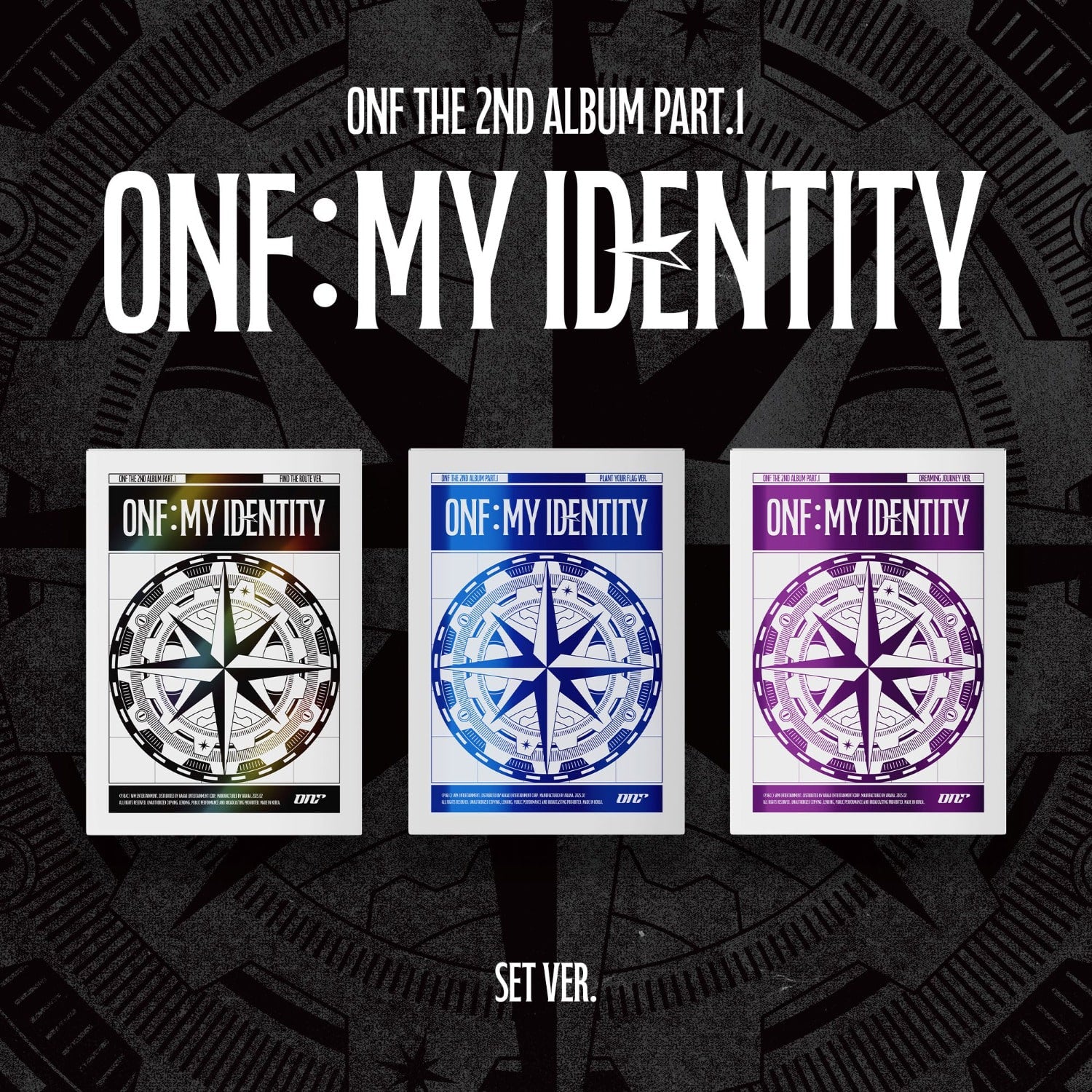 ONF - The 2nd Album Part.1 [ONF:MY IDENTITY] (Random) - Album Kpop Ma Petite Corée