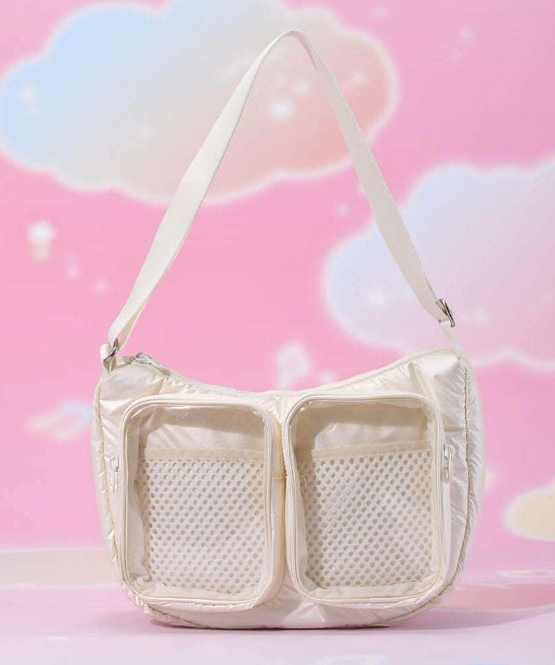 BT21 CLEAR POCKET MULTI CROSSBODY BAG BEYOND THE JOURNEY COLOR POP