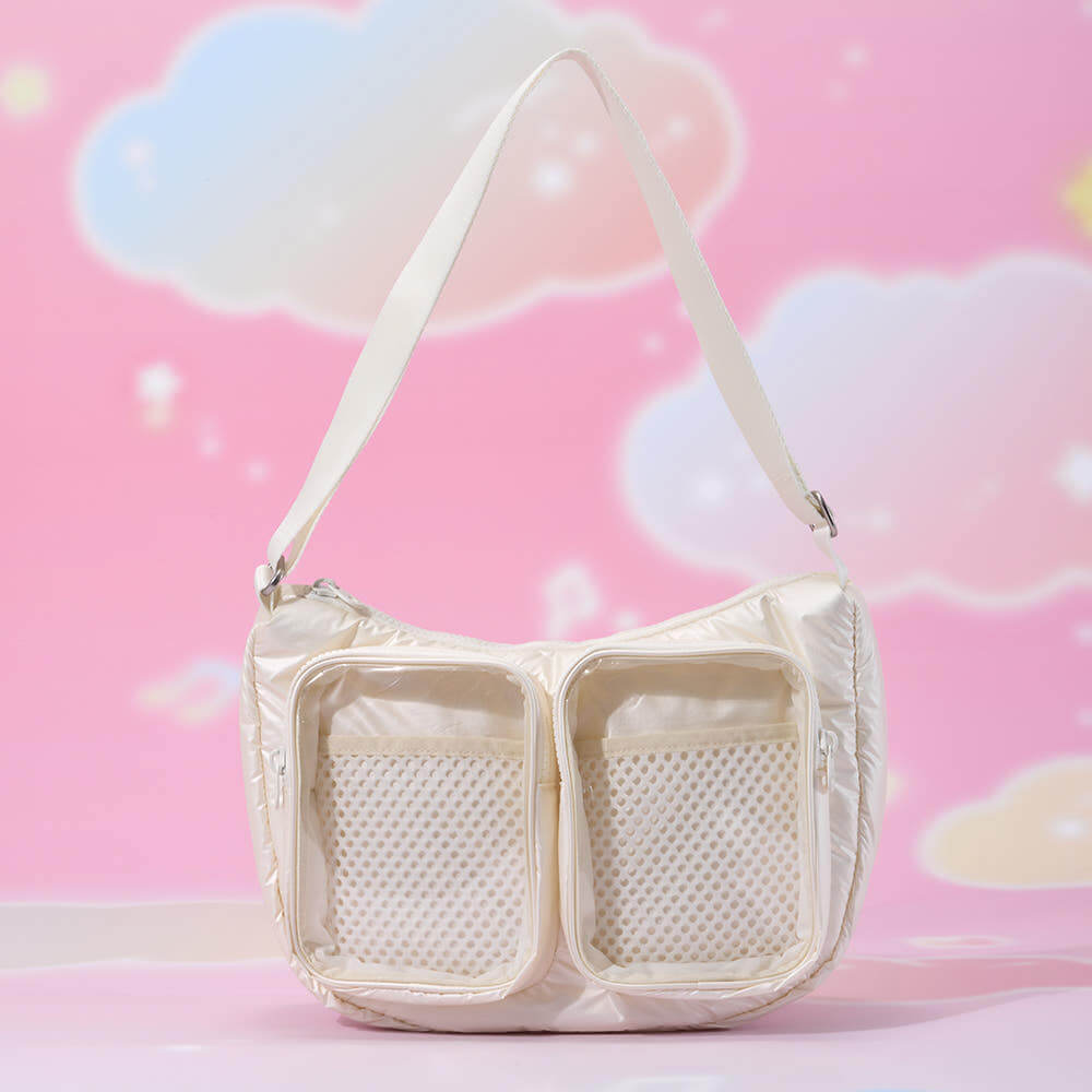BT21 CLEAR POCKET MULTI CROSSBODY BAG BEYOND THE JOURNEY COLOR POP