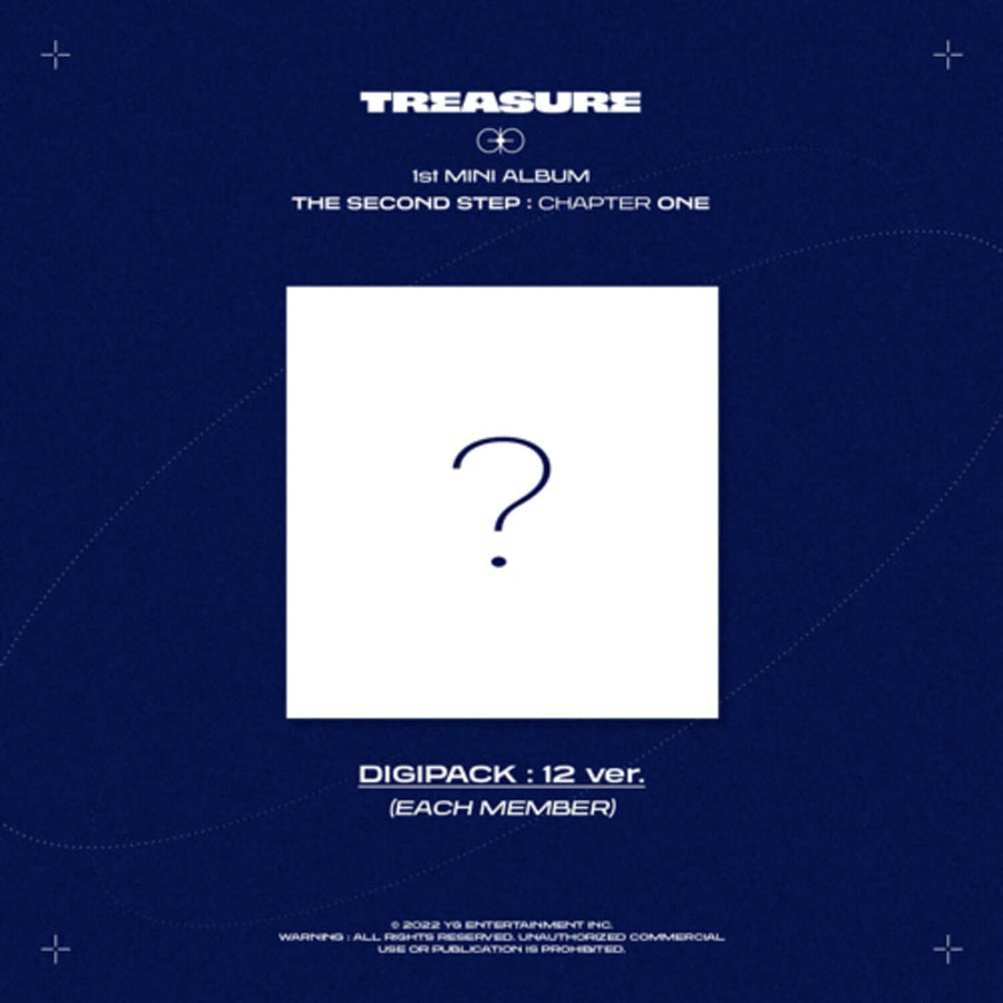TREASURE - 1st MINI ALBUM [THE SECOND STEP : CHAPTER ONE] (DIGIPACK ver.) - Album Kpop