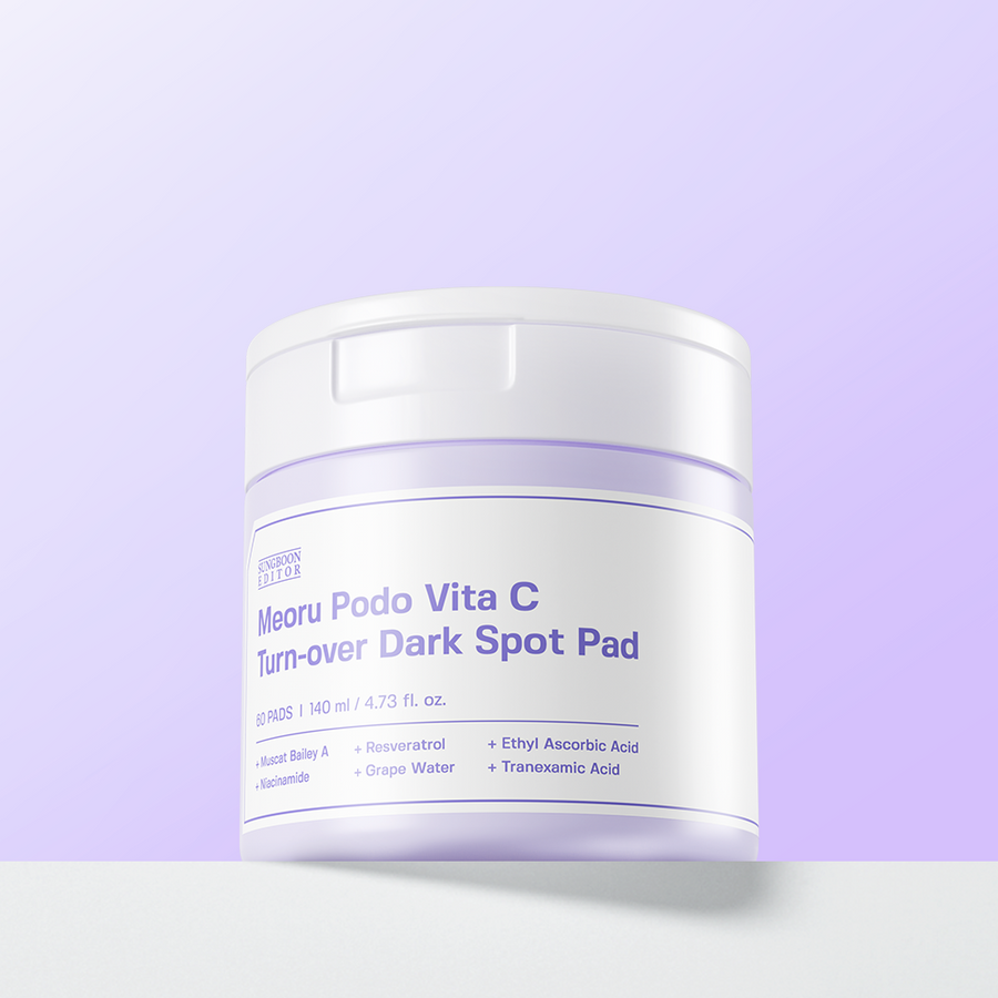 SUNGBOON EDITOR Wild Grape Vitamin C Pads Toner 60 pieces