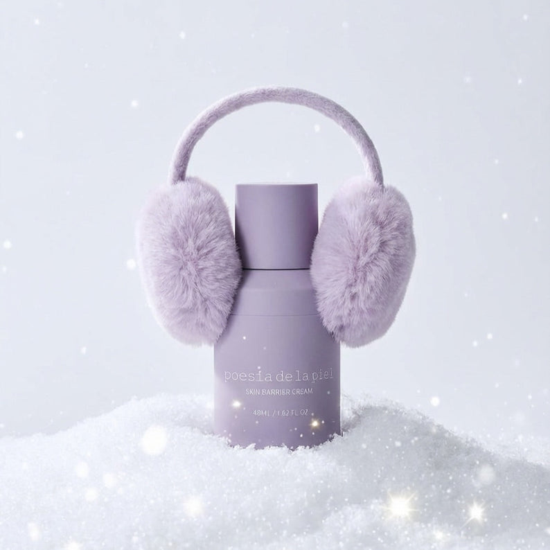 Crème POESÍA Ceramide 3 Liposome Intensive Skin Barrier 48ml sur neige avec cache-oreilles