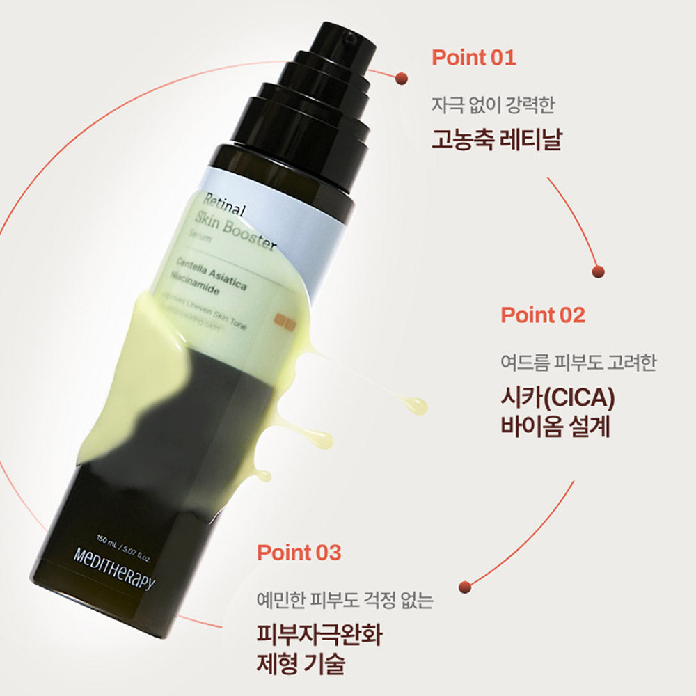 MEDITHERAPY Retinal Serum 150ml + Squalane Moisturizer 150ml