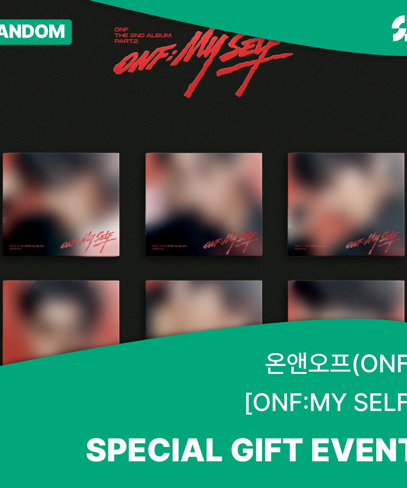 ONF - THE 2ND ALBUM PART.2 [ONF:MY SELF] (DIGIPACK Ver.) (Random) - Album Kpop Ma Petite Corée