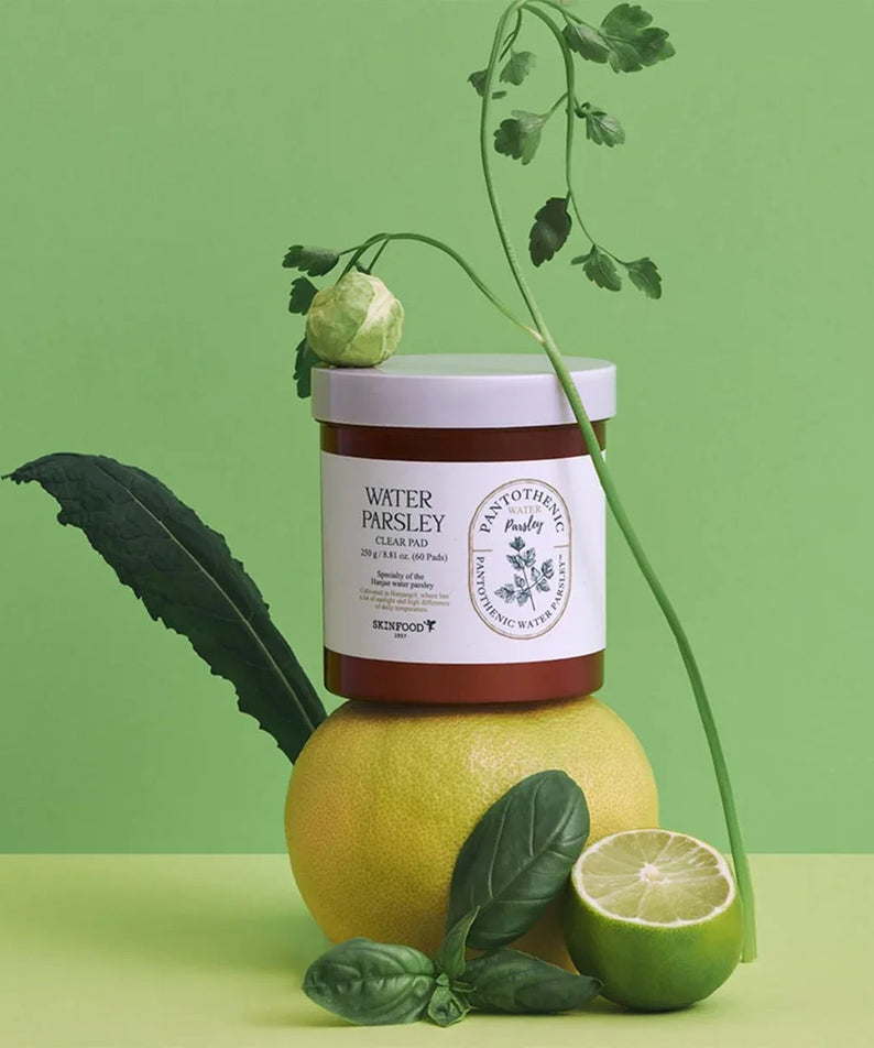 SKINFOOD Pantothenic Water Parsley Clear Pad 60 pads