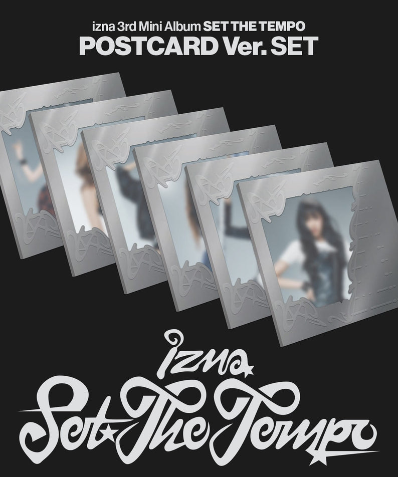 izna - [SET THE TEMPO] (POSTCARD Ver.) (Set of 6) - Album Kpop Ma Petite Corée