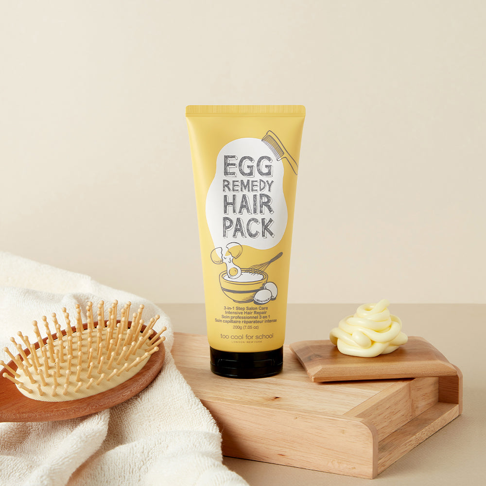TOO COOL FOR SCHOOL Egg Remedy Hair Pack Trio