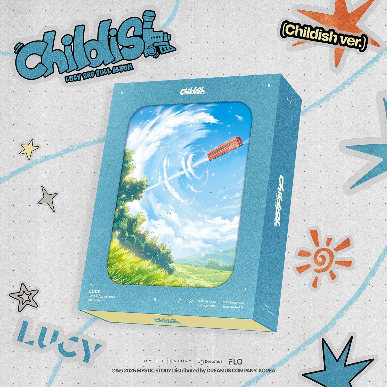 LUCY - 2nd Album [Childish](Childish Ver.) - Album Kpop Ma Petite Corée