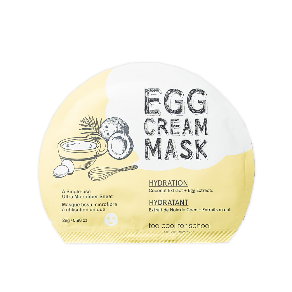 TOO COOL FOR SCHOOL Egg Cream Mask