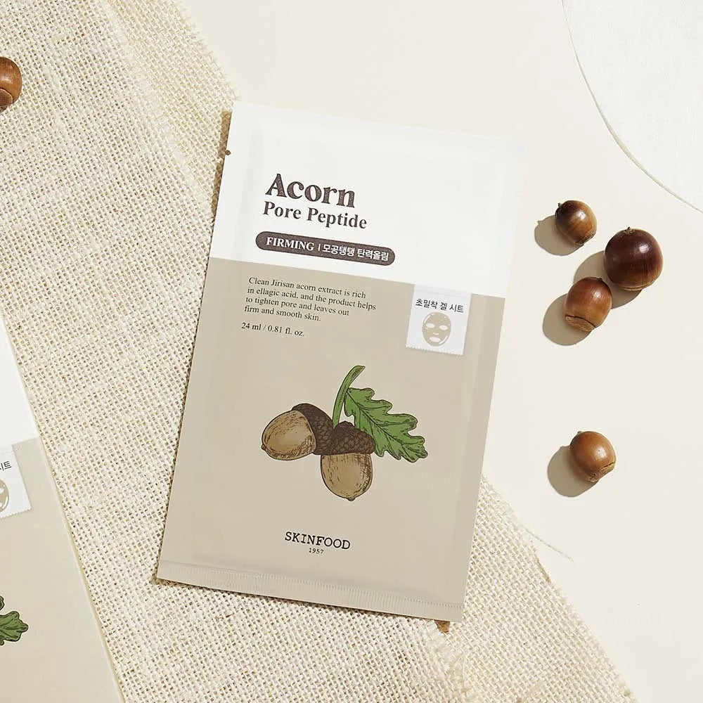 SKINFOOD Acorn Pore Peptide Firming Mask