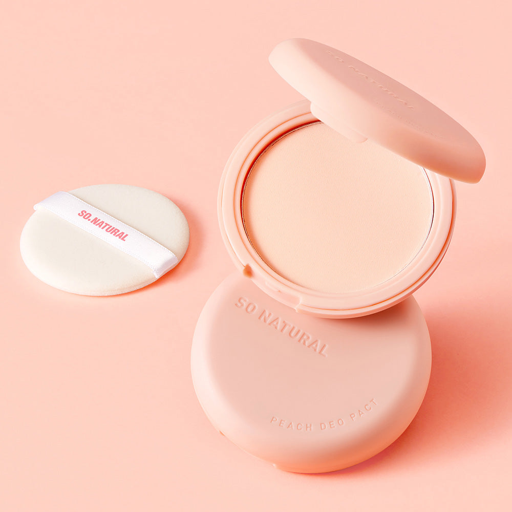 SO NATURAL Peach Deo Underarm Pact 10g