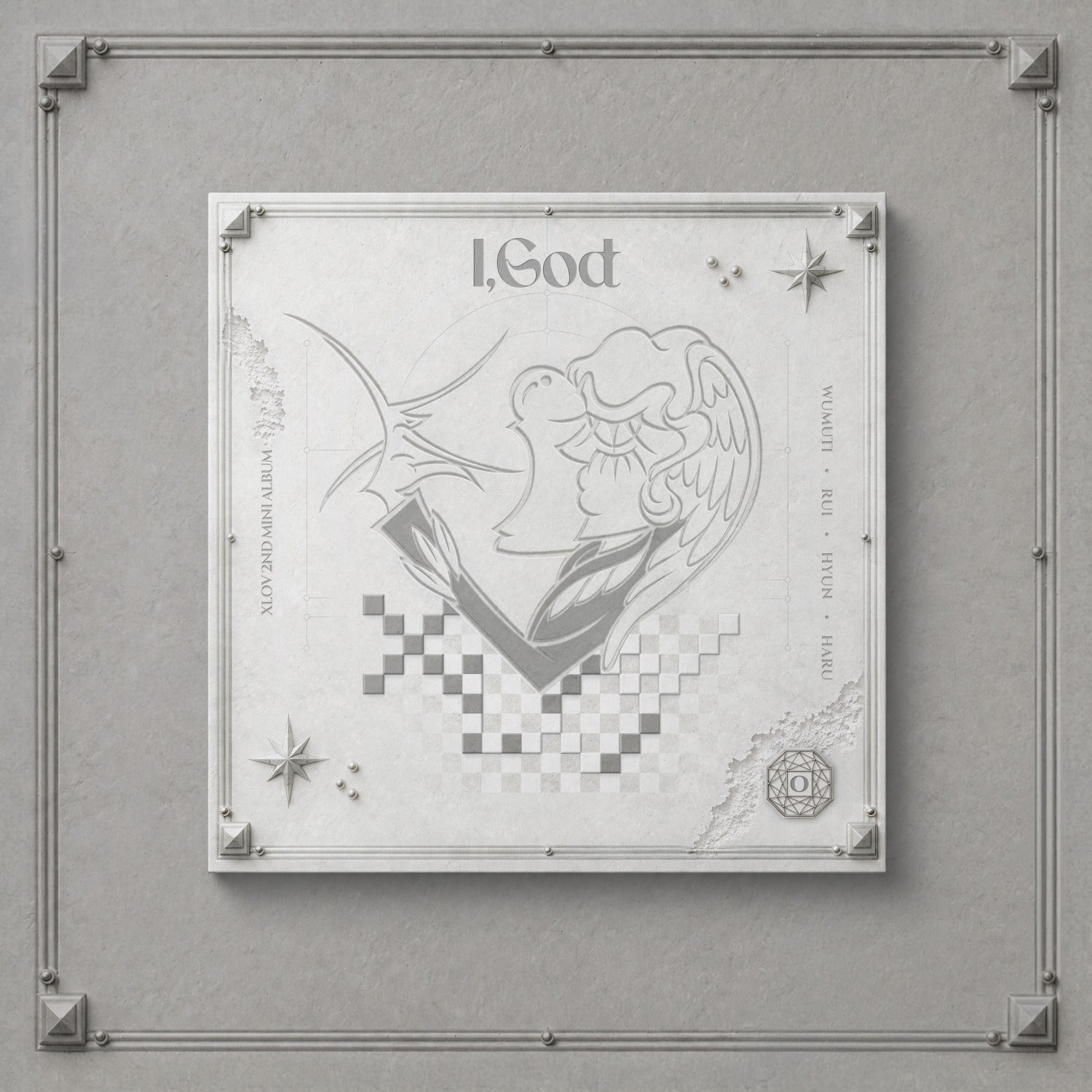 XLOV - 2ND MINI ALBUM [I,God] (O VER.) - Album Kpop Ma Petite Corée