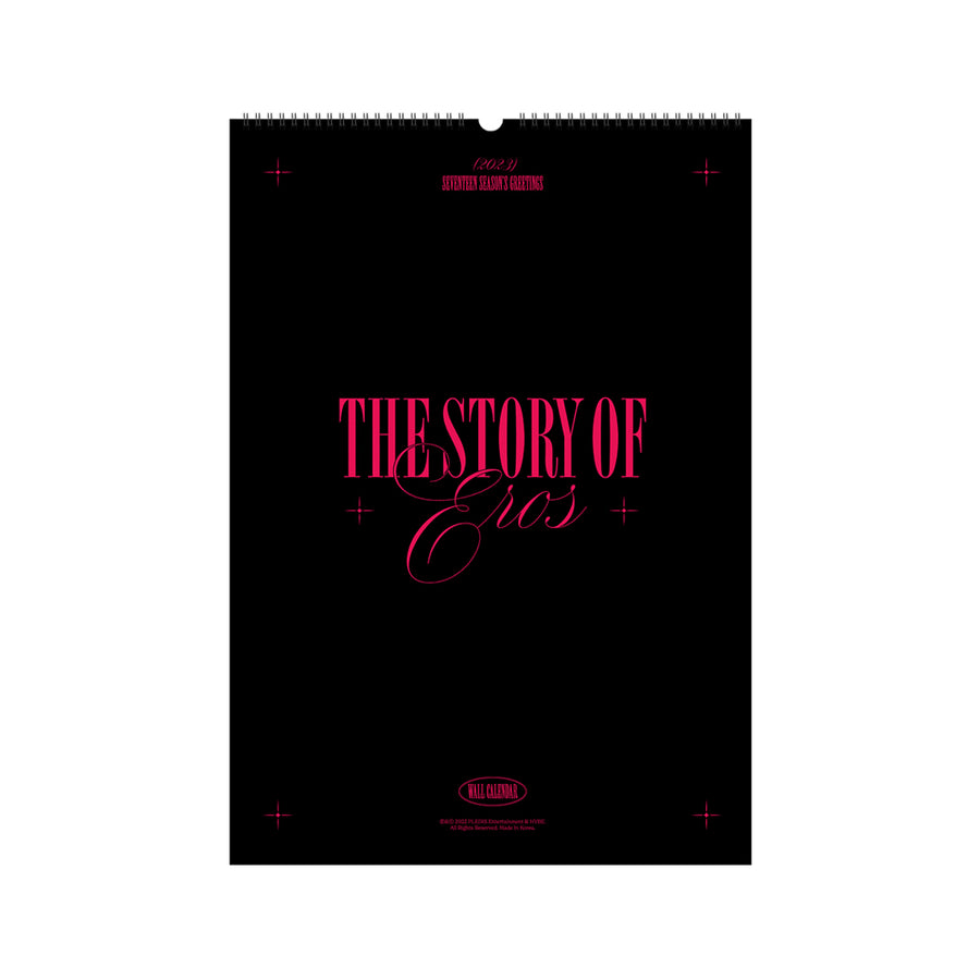 Wall Calendar 2023 Day-off SEVENTEEN