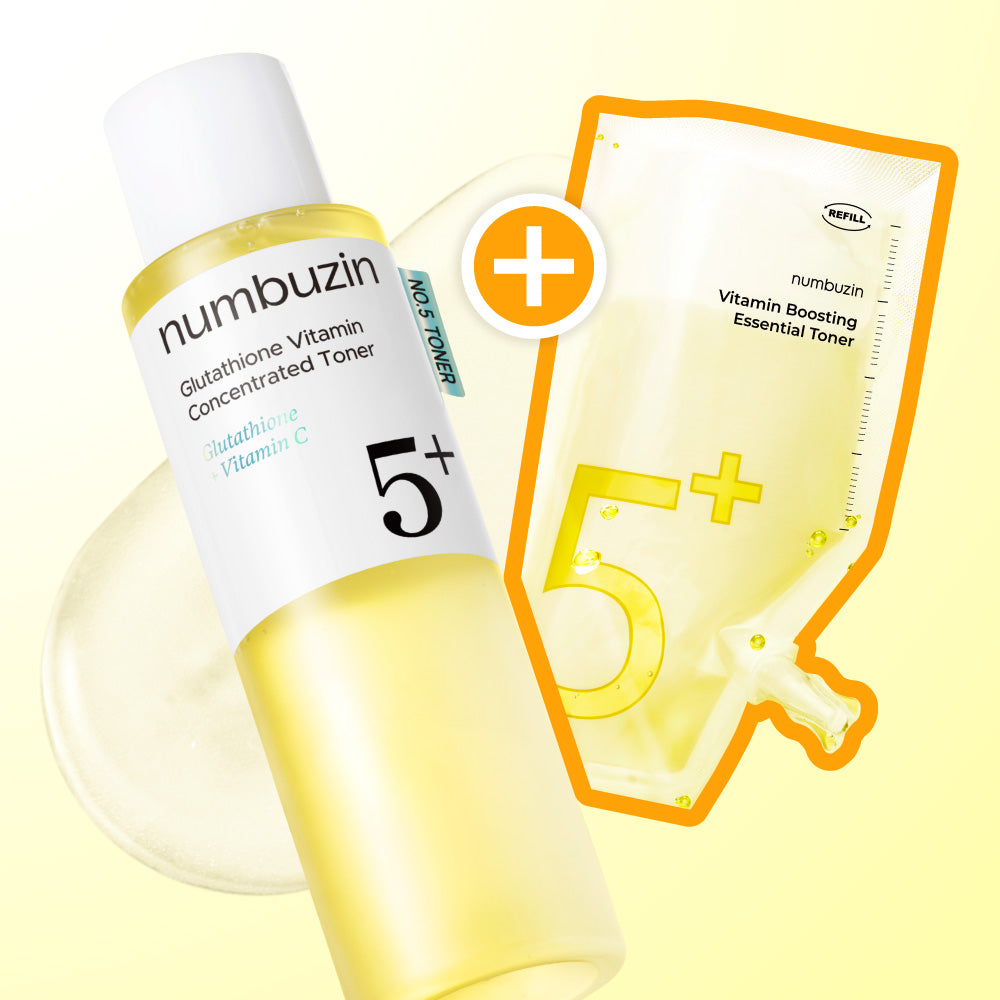 NUMBUZIN No.5 Glutathione C Vita Serum Essential Toner Refill Pack