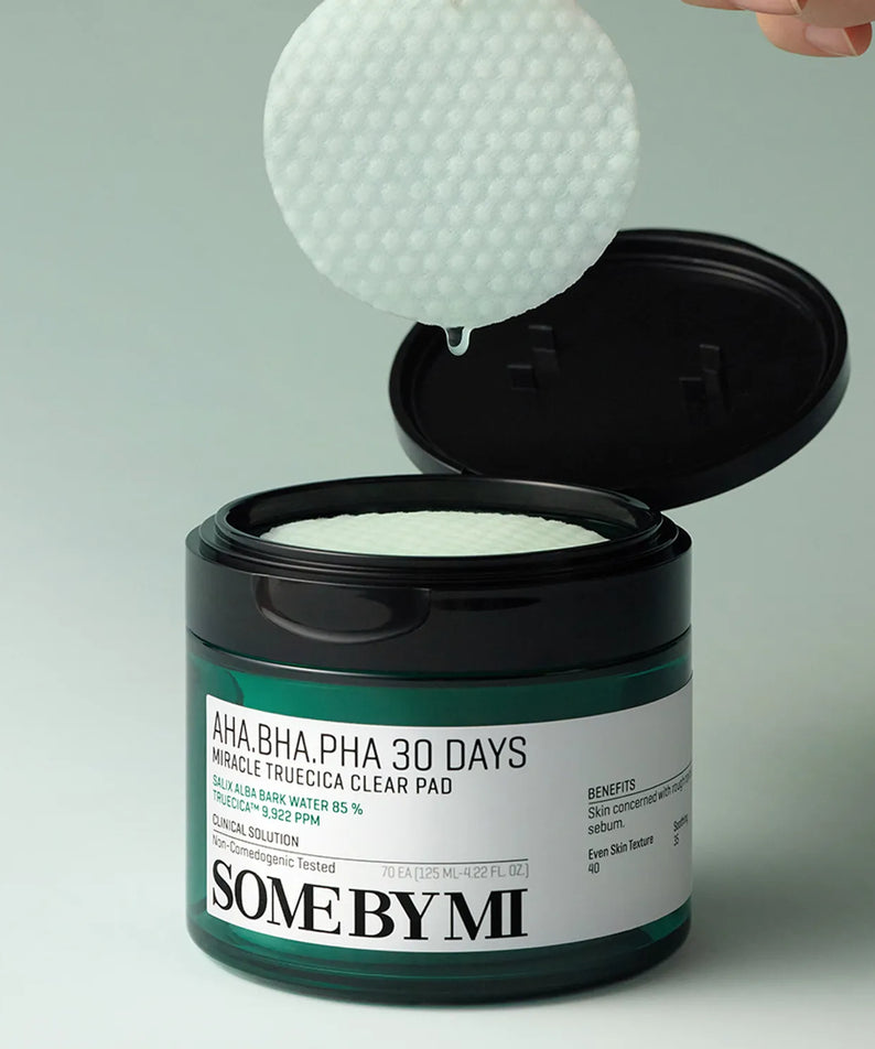 SOME BY MI AHA.BHA.PHA Miracle True Cica Clear Pad 70p 125ml