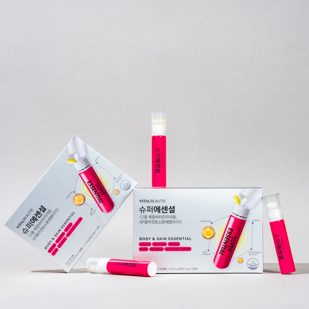 VITAL BEAUTIE Super Essential 28 Ampoules Multi-Actifs Inner Beauty