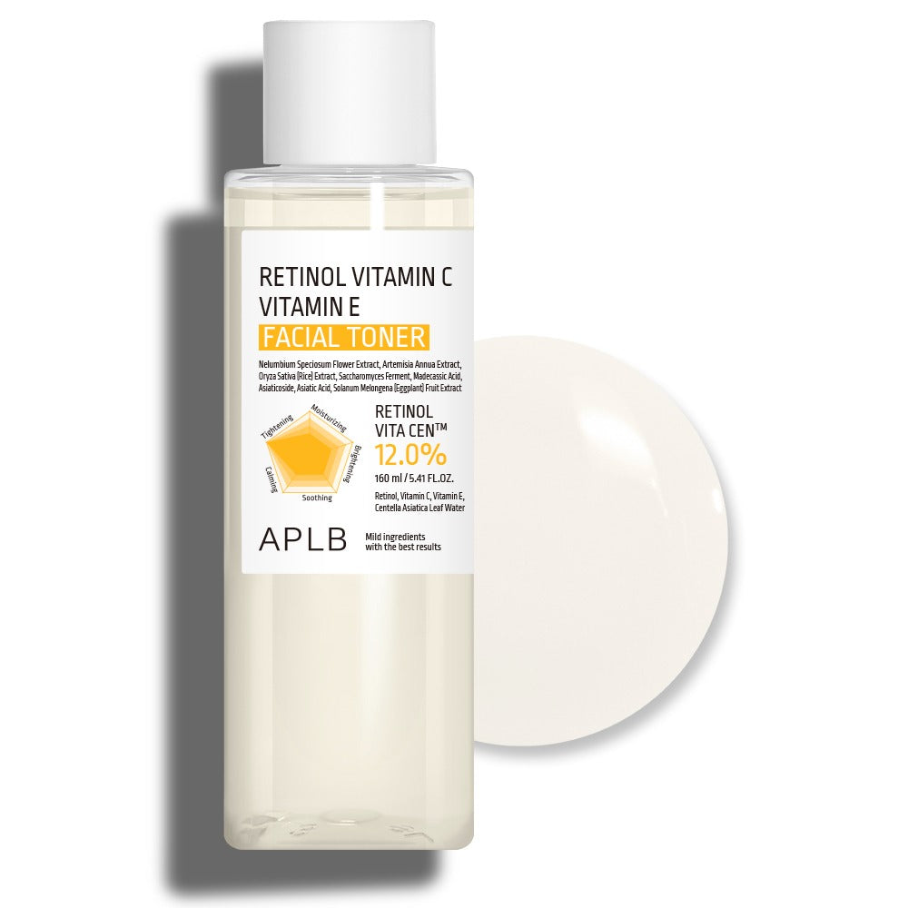 APLB Retinol Vitamine C Vitamine E Tonique Visage