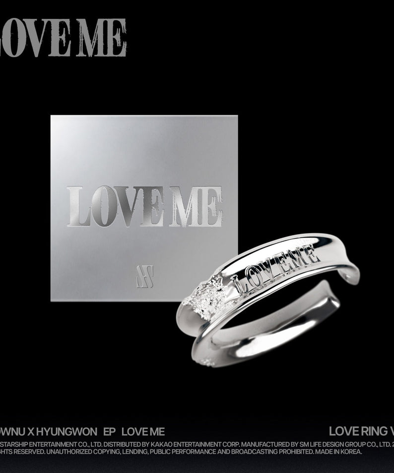 SHOWNU X HYUNGWON - EP [LOVE ME] (LOVE RING VER.) Limited - Album Kpop Ma Petite Corée